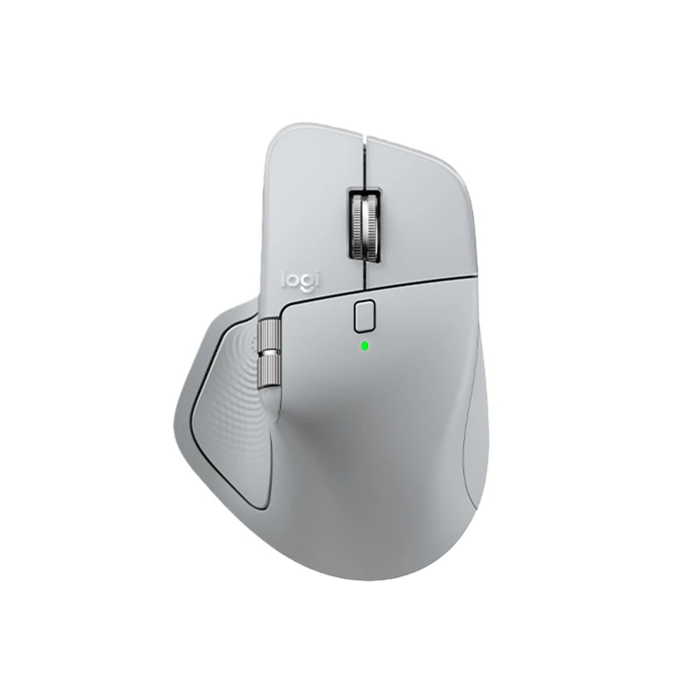 Logitech MX Master 4 Wireless Bluetooth Mouse, Silent Office Mouse, Upgraded Graphite Black w/ Wireless Receiver