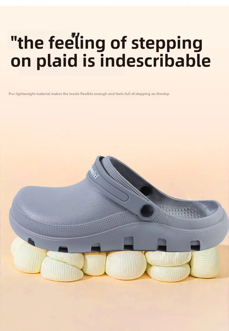 New Men Women EVA Chef Shoes Non-slip Waterproof Oil-proof Shoes Comfortable Workers Slippers Outdoor Fishing Shoes