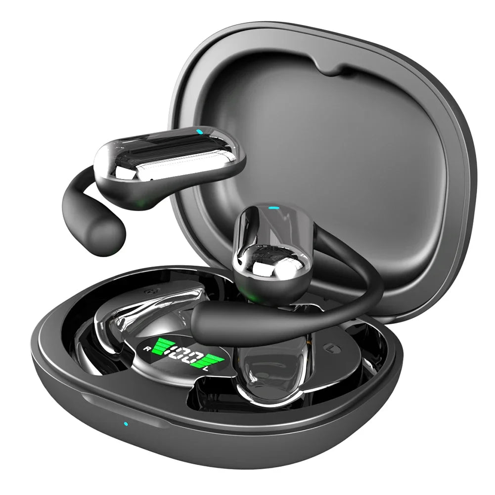 AI Translator Earbuds Real-Time Voice Translator 144 Languages Instant Translation Noise Canceling Wireless Bluetooth Headphones