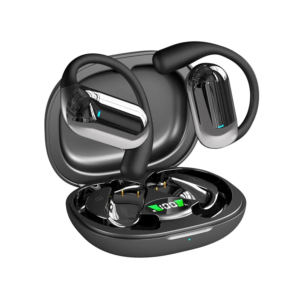 AI Translator Earbuds Real-Time Voice Translator 144 Languages Instant Translation Noise Canceling Wireless Bluetooth Headphones