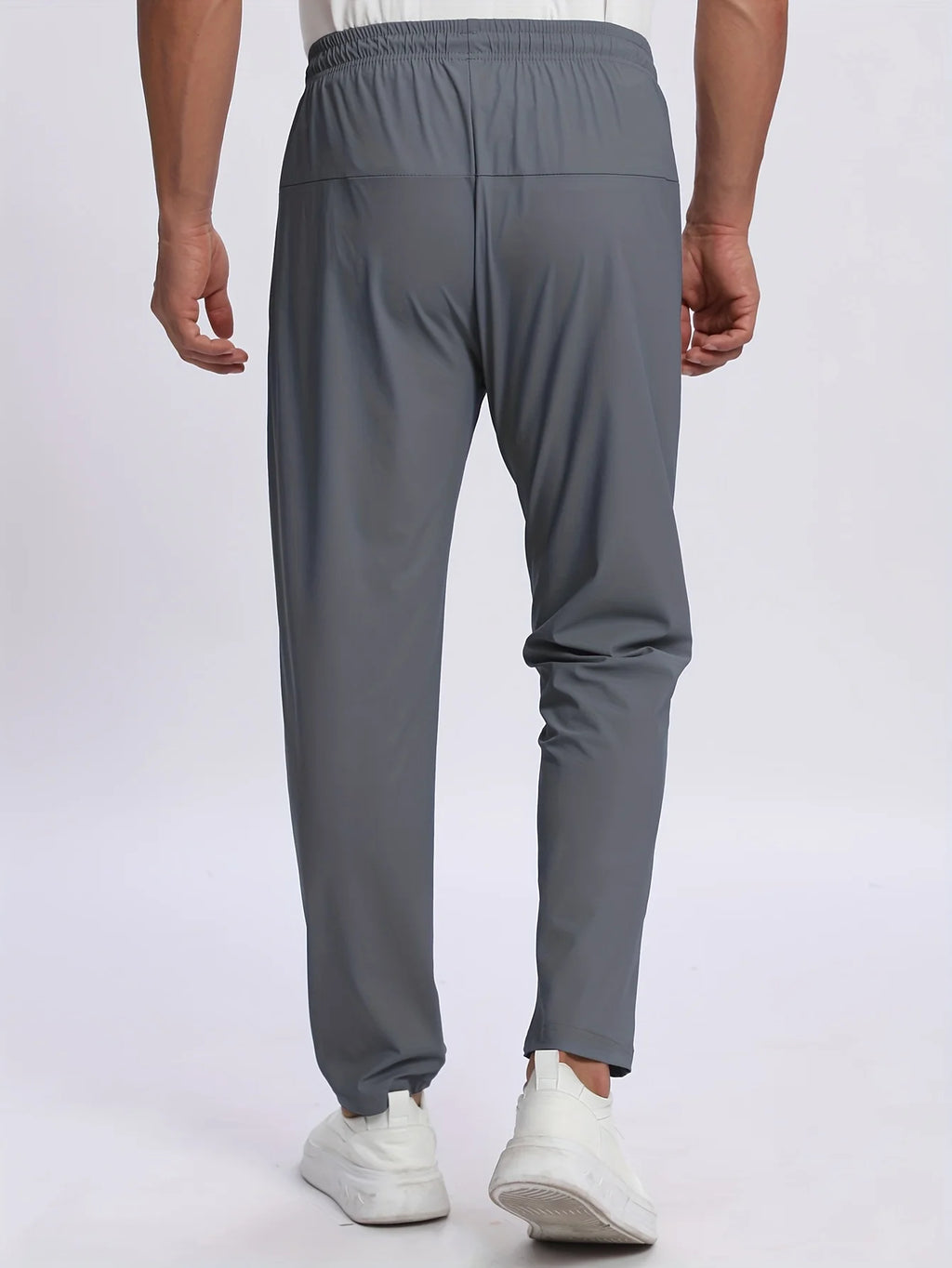 Breathable Plus Size Men's Casual Jogger Pants for Men Tracksuit Trousers Quick Dry Straight Elastic Waist Korean Classic Sport