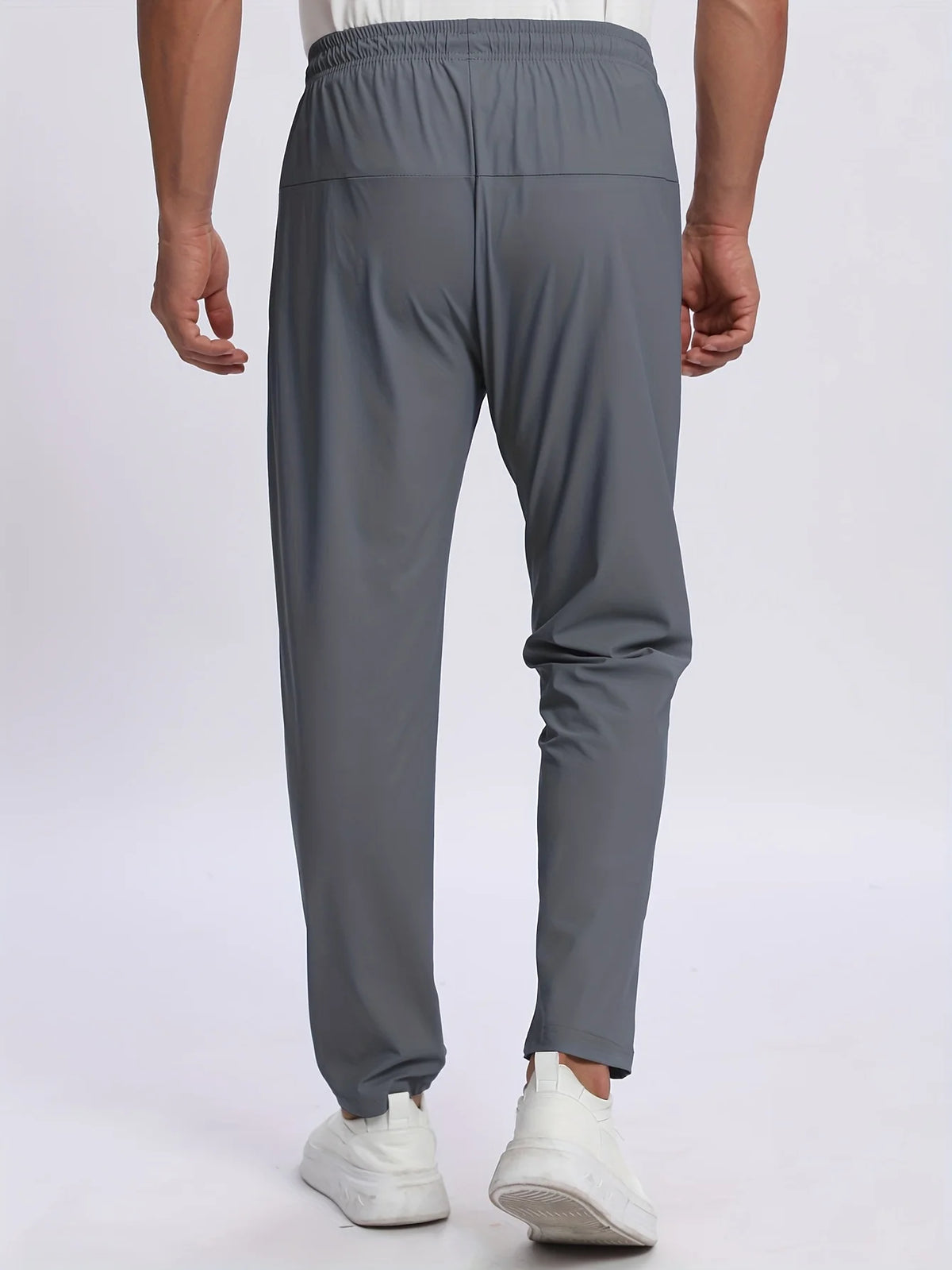 Breathable Plus Size Men's Casual Jogger Pants for Men Tracksuit Trousers Quick Dry Straight Elastic Waist Korean Classic Sport
