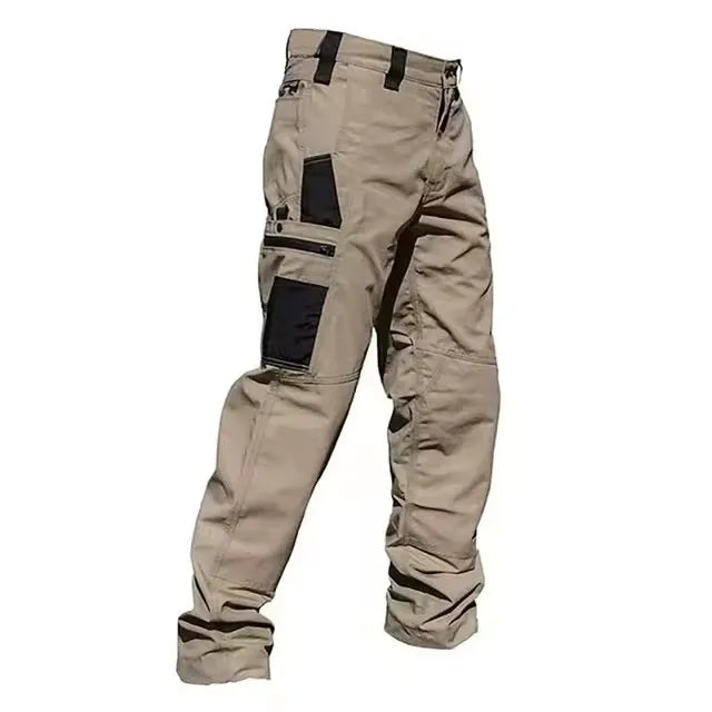 Men's Casual Tactical Pants Multi Pockets Work Trousers Male Outwear Straight Autumn Cargo Pants Spring Wear-resistant Trousers