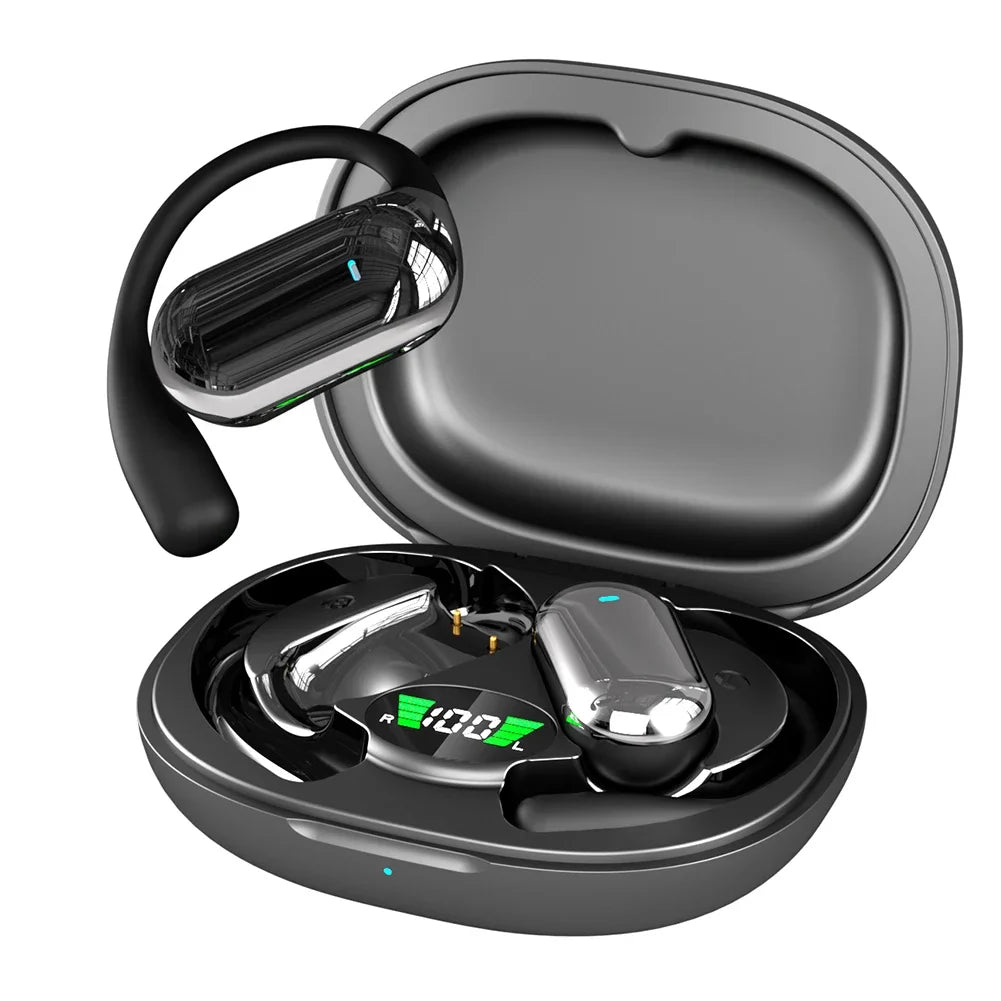AI Translator Earbuds Real-Time Voice Translator 144 Languages Instant Translation Noise Canceling Wireless Bluetooth Headphones
