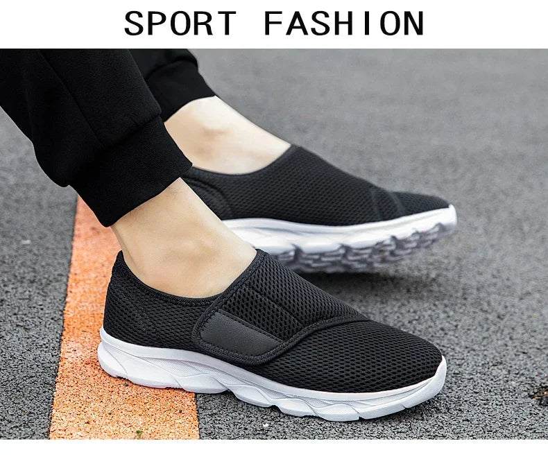 Popular Casual Unisex Orthopedics Wide Feet Swollen Shoes Thumb Eversion Adjusting Soft Comfortable Diabetic Shoe Walking Shoes