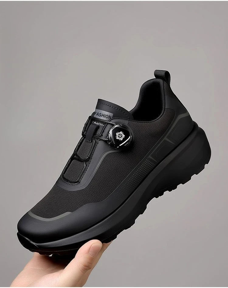 Fashion Casual Men's Shoes Designer Rotating Buckle Men Sneakers Thick-Soled Comfortable Outdoor Walking Shoes Zapatillas Hombre