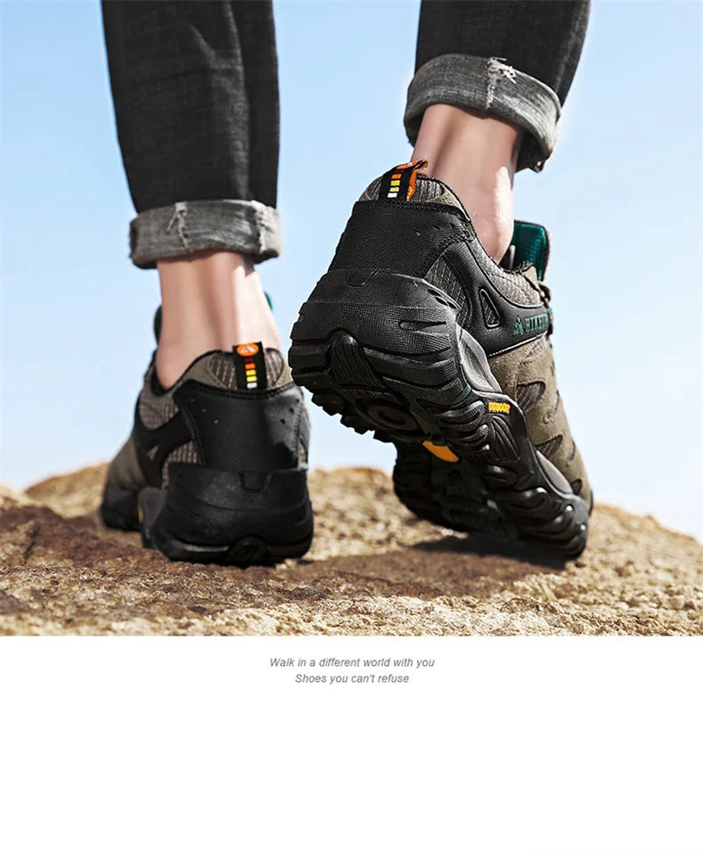 Running Shoes Summer Sports Men's Shoes Spring and Autumn Breathable Casual Walking Shoes Lace-Up Lightweight Solid Color