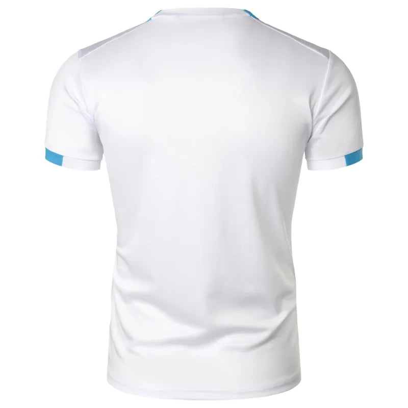 Summer Gym Breathable T Shirt Men Quick Drying Jogging Tops Men Lightweight Training Tees Fitness Tops Running Sweatwear