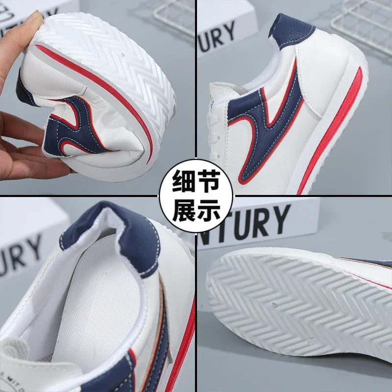Causal Sneakers Summer Designer Shoes for Women Breathable Lace Up Sports Shoes Casual Platform Shoes Walking Sports Footwear