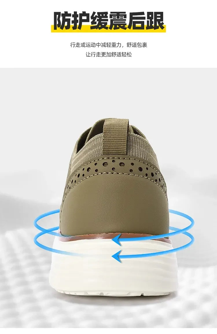 Barefoot Walking Shoes Men's Ultra Wide Version Zero Drop Lightweight Breathable Sports Shoes Simple and Neutral Running Shoes