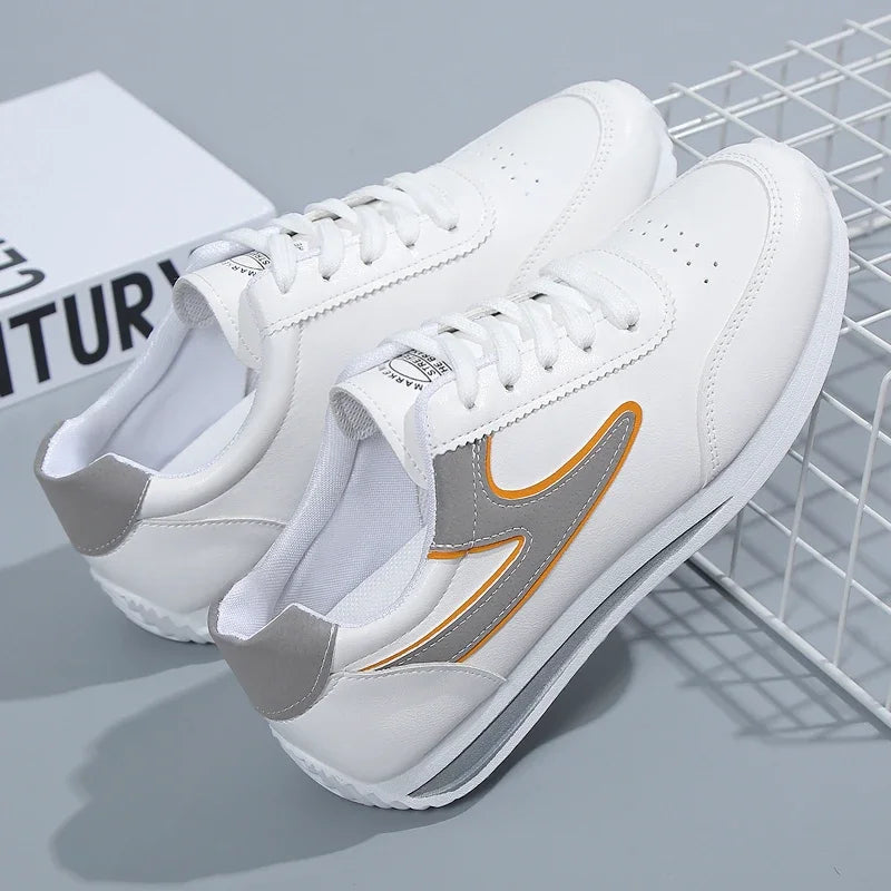 Causal Sneakers Summer Designer Shoes for Women Breathable Lace Up Sports Shoes Casual Platform Shoes Walking Sports Footwear