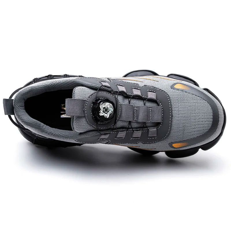 Indestructible Steel Toe Protective Safety Shoes Slip Resistant Abrasion Resistant Work Shoes Men Tough Comfortable Sneakers New