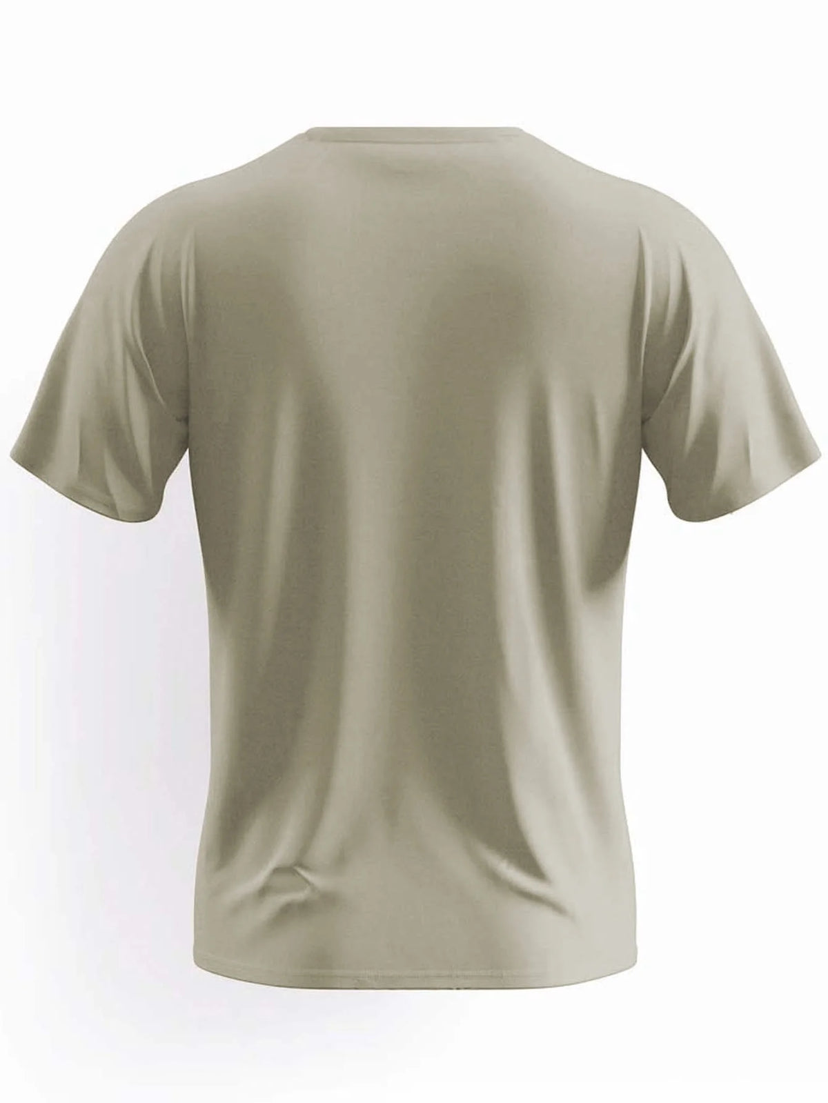 Men's summer 100 cotton fashionable casual loose solid color multi-color optional sports round neck short sleeved T-shirt top