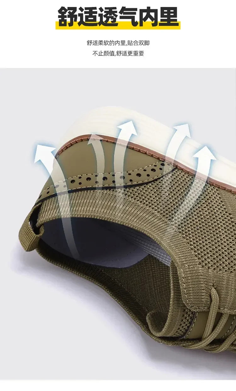 Barefoot Walking Shoes Men's Ultra Wide Version Zero Drop Lightweight Breathable Sports Shoes Simple and Neutral Running Shoes