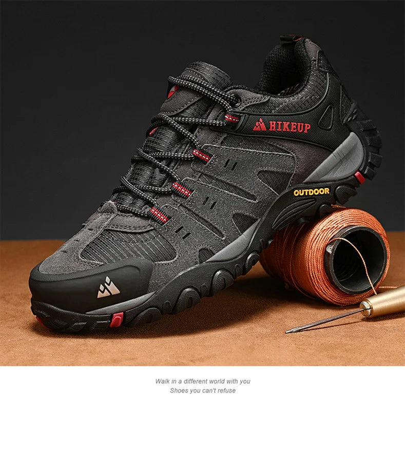 Running Shoes Summer Sports Men's Shoes Spring and Autumn Breathable Casual Walking Shoes Lace-Up Lightweight Solid Color