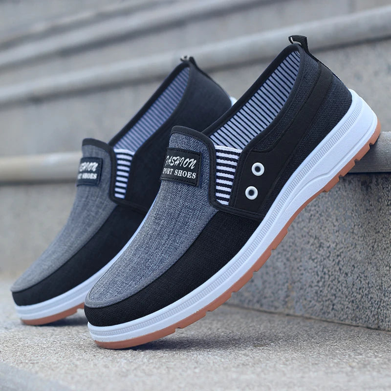 Men's Fashionable Solid Knitted Running Shoes - Lightweight, Breathable, and Non-Slip - Perfect Sports Shoes for Outdoor Adventures