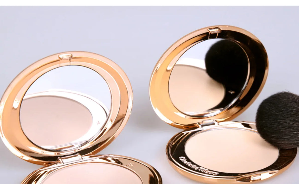 Fashion The Original CT Set Pressed Powder Lasting Powder Soft Texture Beauty Tool Women Oil Control Makeup Setting Honey Powder