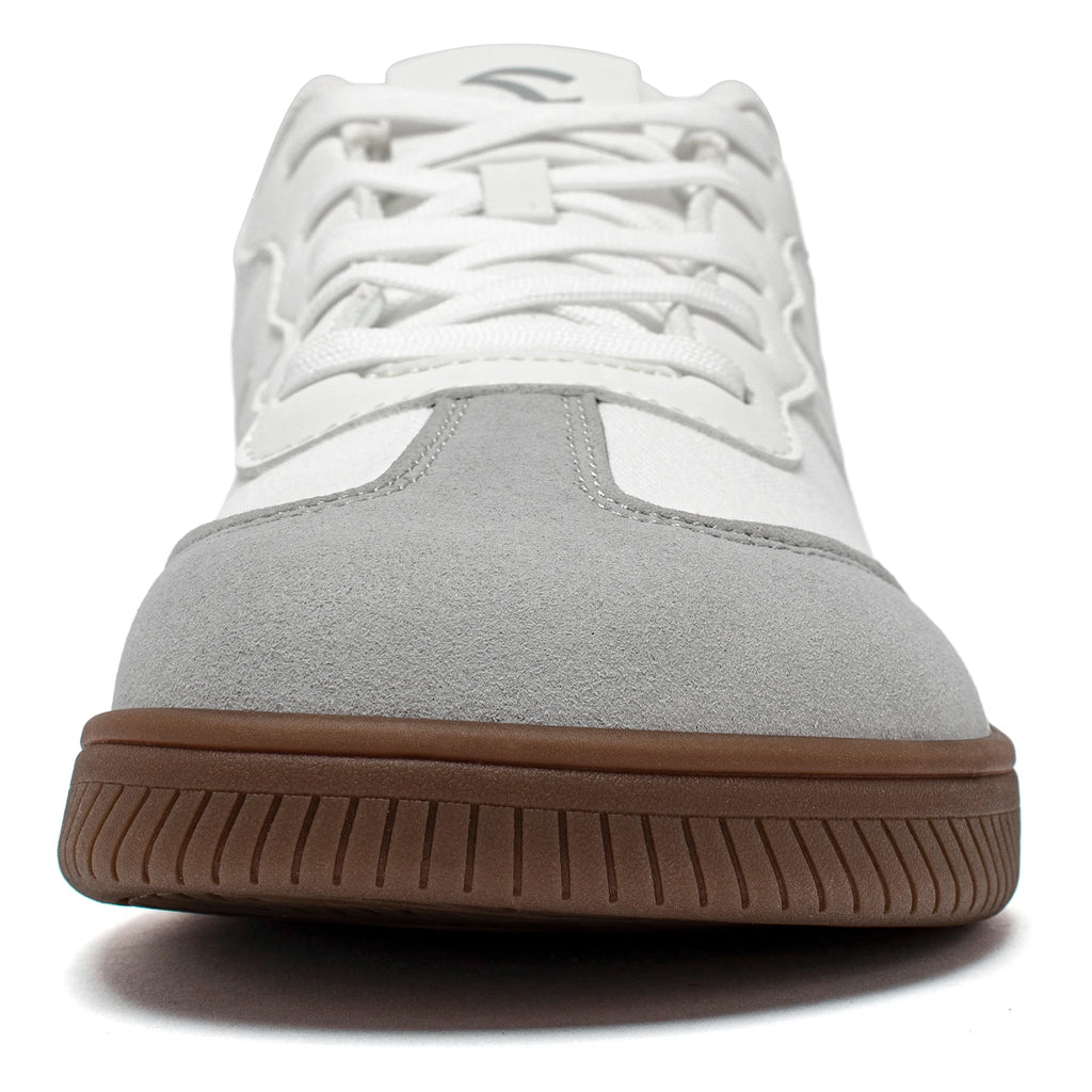 HOBIBEAR Wide Toe Shoes Mens Womens Minimalist Fabric Sneaker Lace Up Casual Walking Shoes