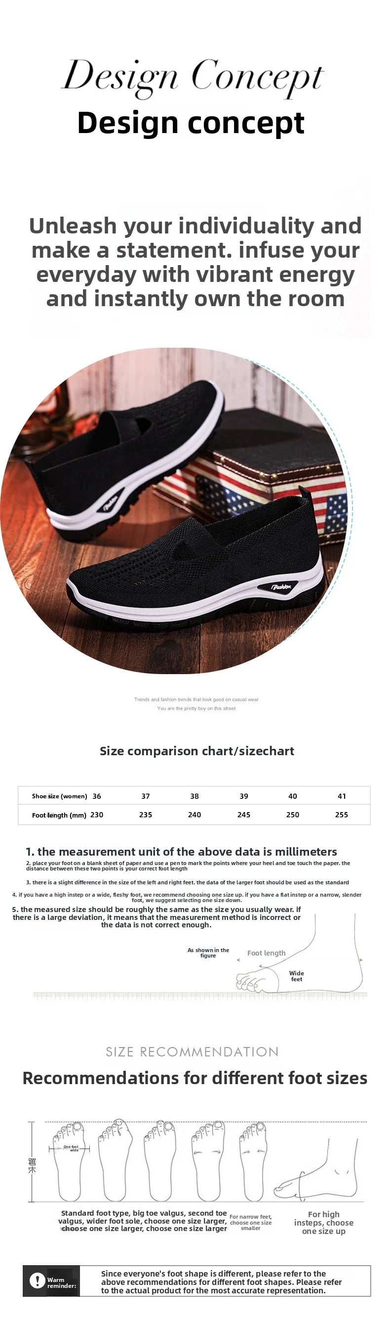 2025 New Mesh Women Vulcanized Shoes High Quality Women Sneakers Slip On Flats Shoes Women Loafers Plus Size 42 Walking Flat